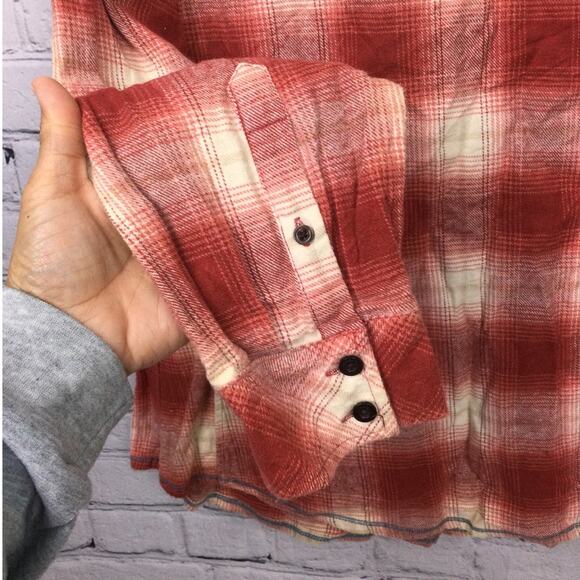 C.E. Schmidt Workwear Fit for her Plaid Button Down Casual Skater Flannel XL - Picture 5 of 11